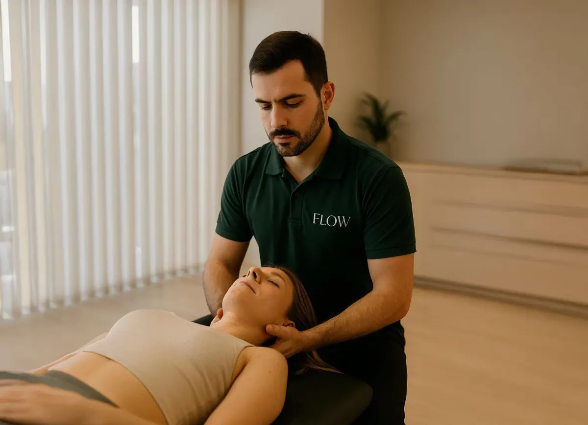 Tratamento de osteopatia no Flowlab